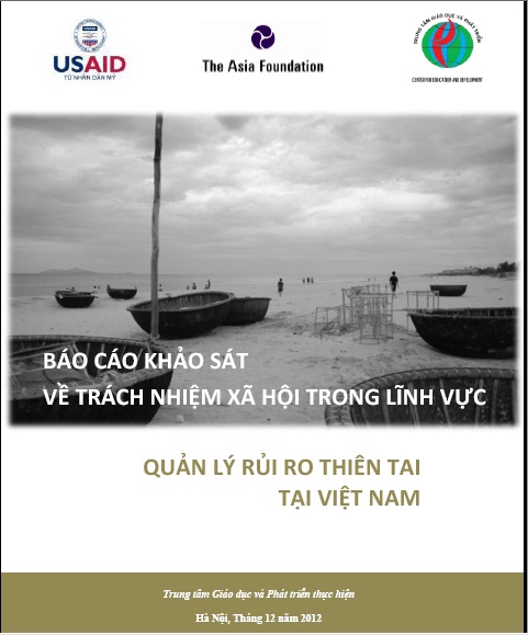 Báo cáo khảo sát về trách nhiệm xã hội trong doanh nghiệp bao cao khao sat ve tnxh trong linh vuc qlrrtt tai vietnam